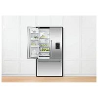 Fisher & Paykel 20.1 Cu. Ft. Stainless Steel French Door Refrigerator | Electronic Express