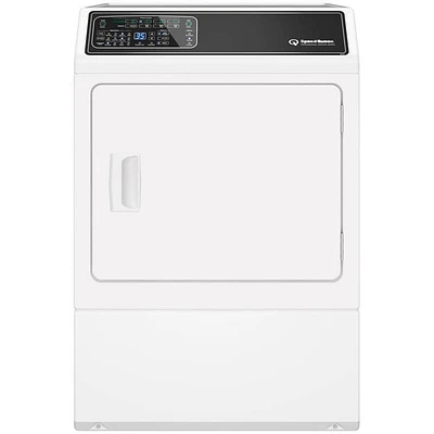 Speed Queen 7.0 Cu. Ft. White Front Load Electric Dryer | Electronic Express