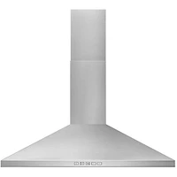 Broan 36 inch BWP2 Series Stainless Convertible Wall-Mount Pyramidal Chimney Range Hood | Electronic Express