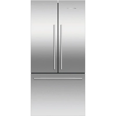 Fisher & Paykel Cu. Ft. Stainless Steel French Door Counter Depth Refrigerator | Electronic Express