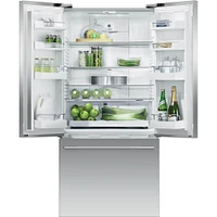 Fisher & Paykel Cu. Ft. Stainless Steel French Door Counter Depth Refrigerator | Electronic Express