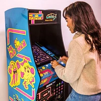 Arcade1Up Class of 81 Ms. Pac-Man/Galaga Deluxe Arcade Cabinet | Electronic Express