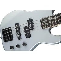 Jackson JS Series Concert Bass Minion Bass Guitar - Satin SIlver | Electronic Express