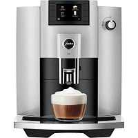 Jura E6 Automatic Coffee Machine - Platinum | Electronic Express