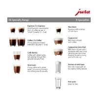 Jura E6 Automatic Coffee Machine - Platinum | Electronic Express