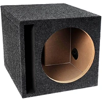 King Boxes 10 inch S10V Single Ported Subwoofer Enclosure | Electronic Express