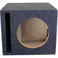 King Boxes 10 inch S10V Single Ported Subwoofer Enclosure | Electronic Express