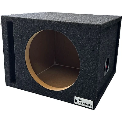 King Boxes 10 inch S10V Single Ported Subwoofer Enclosure | Electronic Express
