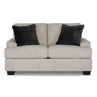 Ashley Signature Design Vayda Stationary Fabric Loveseat | Electronic Express