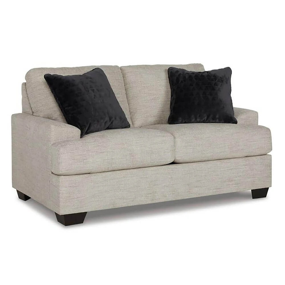 Ashley Signature Design Vayda Stationary Fabric Loveseat | Electronic Express