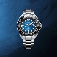Seiko Prospex Automatic Mens Watch - Stainless Steel with Blue Face | Electronic Express