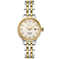 Seiko Presage Cocktail Time Womens Watch - Stainless/Gold | Electronic Express