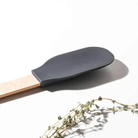 Epicurean Silicone Series Small Spoonula - Natural/Black | Electronic Express