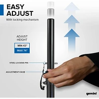 Gemini Heavy Duty Professional Speaker Stand | Electronic Express