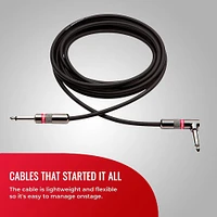 Monster 21 Ft. Prolink Classic Series Instrument Cable - Right Angle to Straight | Electronic Express