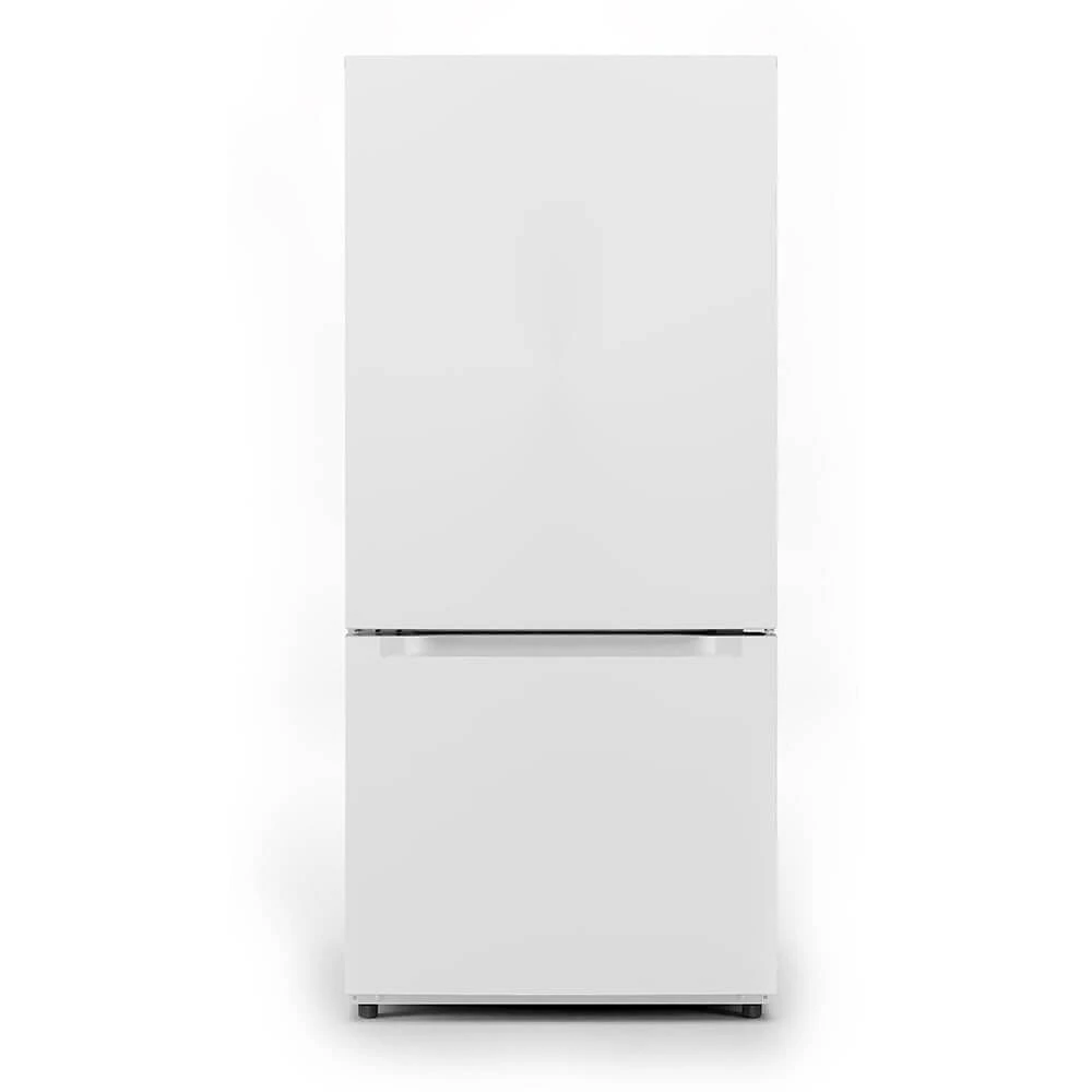 Midea 18.7 Cu. Ft. White Bottom Mount Refrigerator | Electronic Express