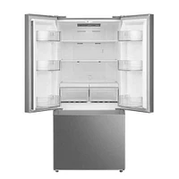 Midea 18.4 Cu. Ft. Stainless Steel Counter-Depth French Door Bottom Freezer Refrigerator | Electronic Express