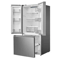 Midea 18.4 Cu. Ft. Stainless Steel Counter-Depth French Door Bottom Freezer Refrigerator | Electronic Express