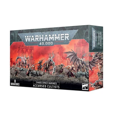 Games Workshop Warhammer 40K: Accursed Cultists | Electronic Express