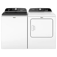 Whirlpool 5.3 Cu. Ft. White Top Load HE Washer | Electronic Express