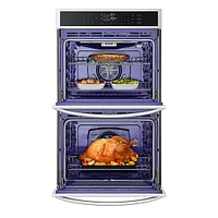 LG 30 inch Stainless Steel Smart Convection Double Wall Oven | Electronic Express