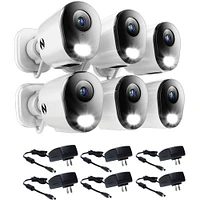 Night Owl 10 Channel 1440p Wireless Smart Security System - White | Electronic Express