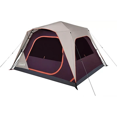 Coleman Skylodge 6-Person Instant Camping Tent - Blackberry | Electronic Express