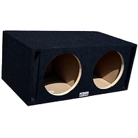 King Boxes 12 inch Dual Speaker Box | Electronic Express