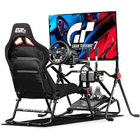 Next Level Racing GTLite Pro Folding Racing Simulation Cockpit | Electronic Express