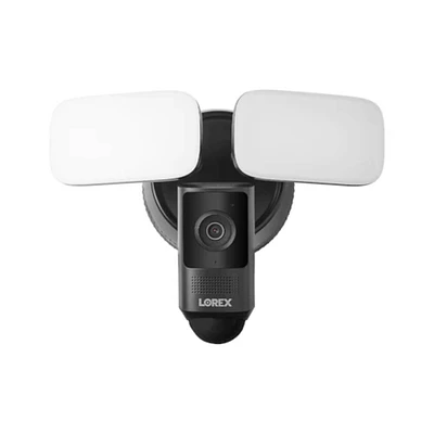 Lorex 1440p Wired Floodlight Indoor/Outdoor Security Camera | Electronic Express