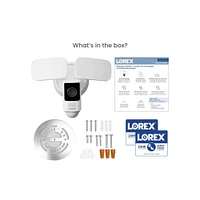 Lorex 1440p Wired Floodlight Indoor/Outdoor Security Camera | Electronic Express