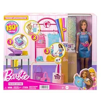 Mattel Barbie Make & Sell Boutique Playset With Brunette Doll | Electronic Express