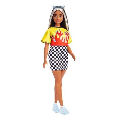 Mattel Barbie Fashionistas Doll - Curvy, Long Highlighted Hair | Electronic Express