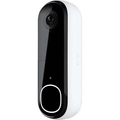 Arlo Smart Video Doorbell (Battery, White) | Electronic Express