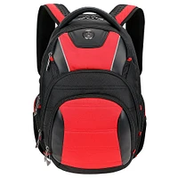 Swissdigital 16 Inch Travel Backpack - Red/Black | Electronic Express