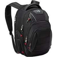 Swissdigital Circuit Business Travel Backpack - Black | Electronic Express