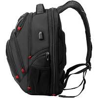 Swissdigital Circuit Business Travel Backpack - Black | Electronic Express