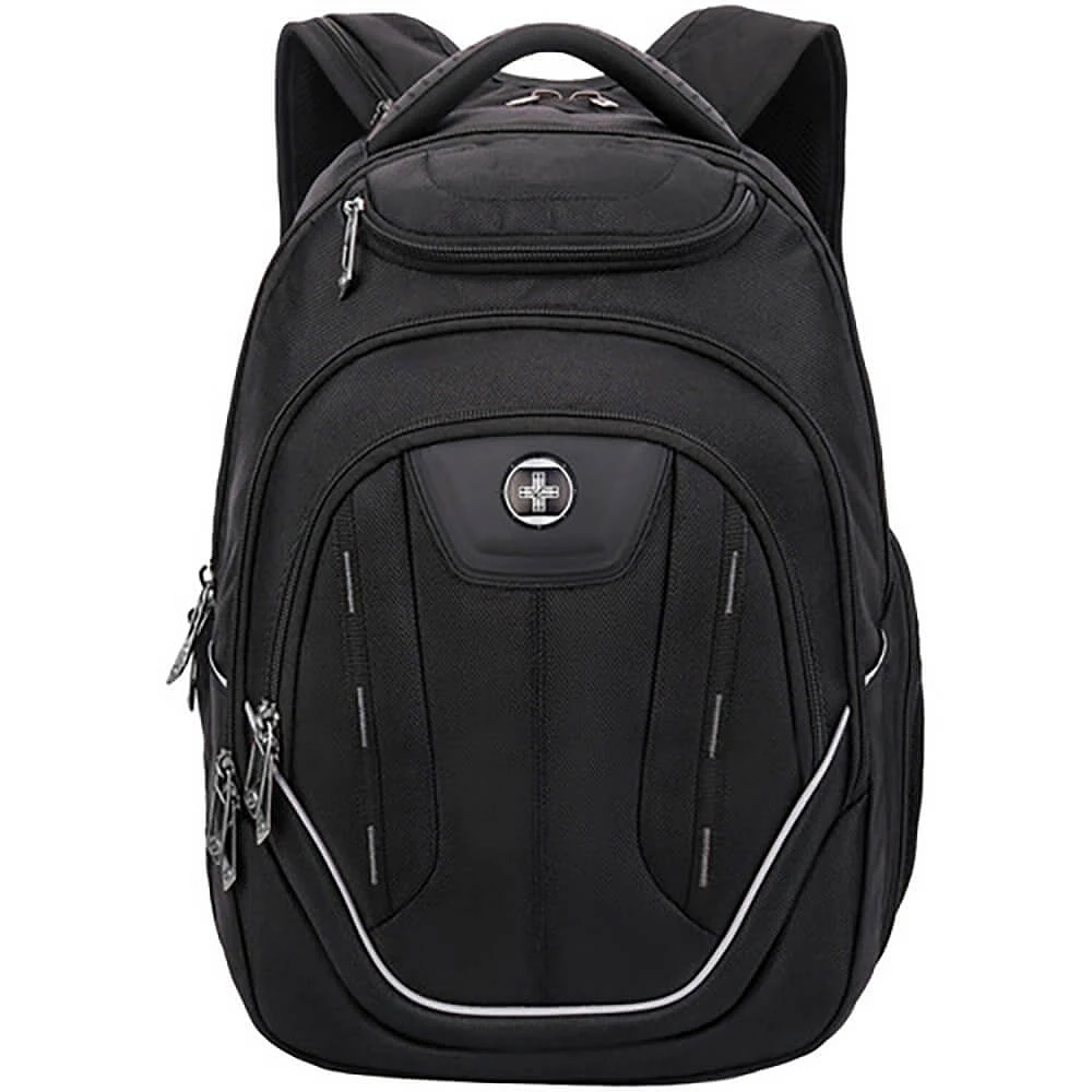 Swissdigital Terabyte F Backpack - Black/Grey | Electronic Express