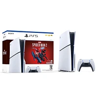 PlayStation 5 Slim Disc Console with Spiderman 2 | Electronic Express