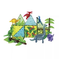 Magna-Tiles Dino World XL 50-Piece Set | Electronic Express