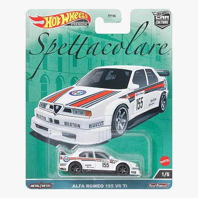 Mattel Hot Wheels Premium Car Culture Spettacolare - Alfa Romeo 155 V6 Ti | Electronic Express