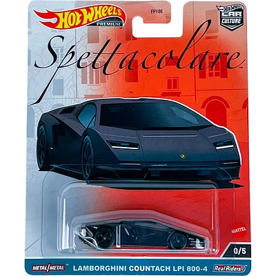 Mattel Hot Wheels Premium Car Culture Spettacolare Lamborghini Countach LPI 800-4 | Electronic Express