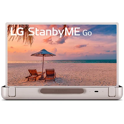 LG 27 Inch StandbyME Go Full HDR Smart LED Briefcase TV | Electronic Express