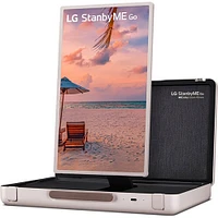 LG 27 Inch StandbyME Go Full HDR Smart LED Briefcase TV | Electronic Express