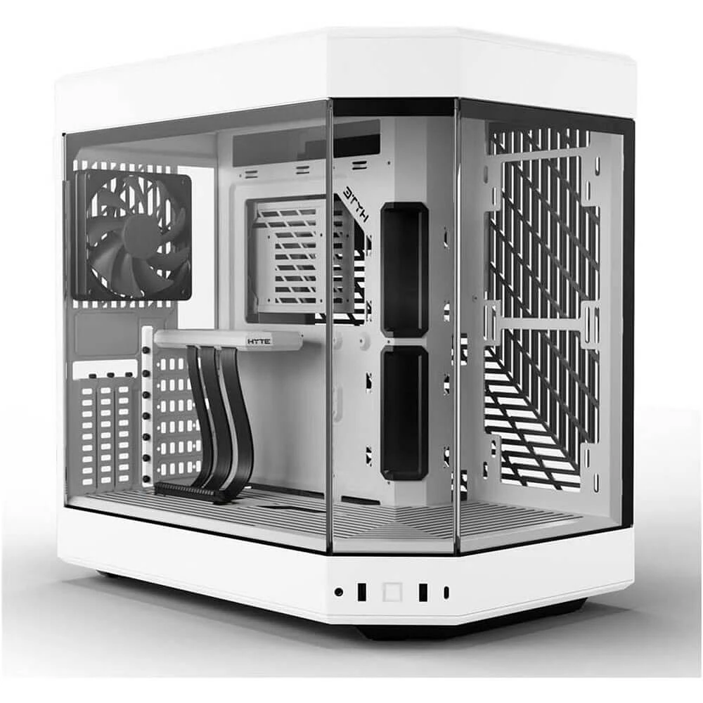 HYTE Y60 Mid-Tower Case - Snow White | Electronic Express