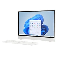 HP 23.8 Inch Envy Move All-In-One Desktop - White | Electronic Express