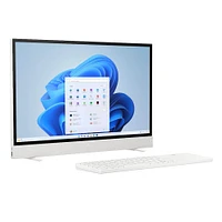 HP 23.8 Inch Envy Move All-In-One Desktop - White | Electronic Express