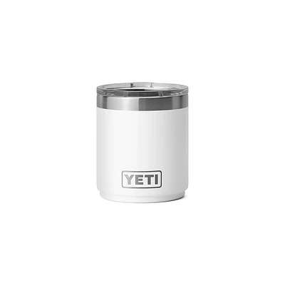 Yeti Rambler 10 oz. Lowball Stackable Mug - White | Electronic Express