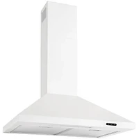 Broan 30 Inch Chimney Range Hood - White | Electronic Express