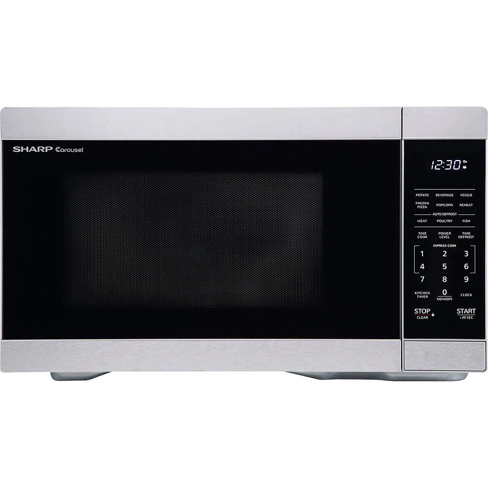 Sharp Cu. Ft. Stainless Steel Countertop Microwave | Electronic Express